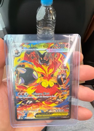 Mega Emboar ex, graded 9.0