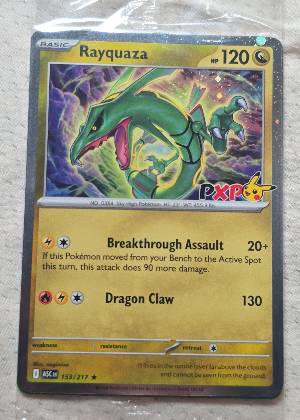 Rayquaza, graded 8.0