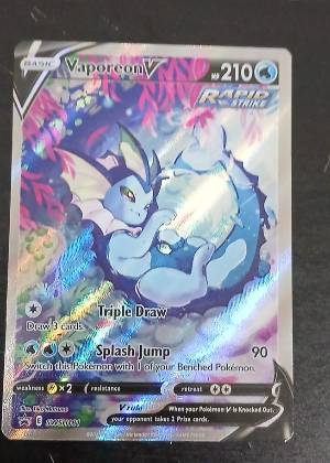 Vaporeon V, graded 9.5