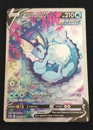 Vaporeon V, graded 9.0