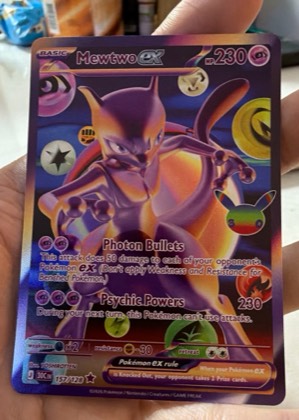 Mewtwo ex, graded 9.0