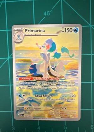 Primarina, graded 9.0