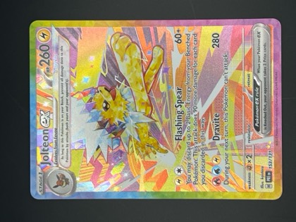 Jolteon ex, graded 9.0