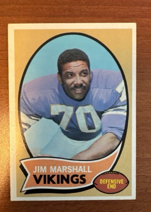 Jim Marshall, graded 8.0