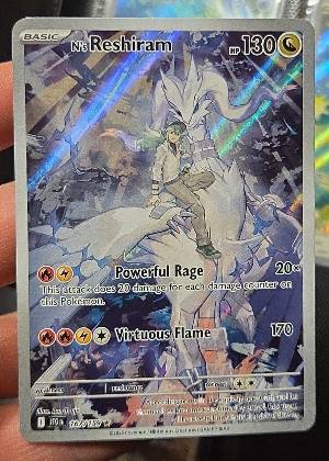 N's Reshiram, graded 9.0