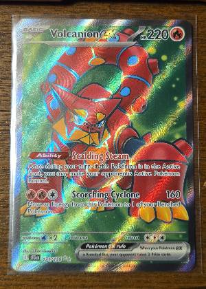 Volcanion ex, graded 9.0