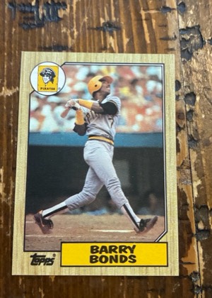 Barry Bonds, graded 8.5