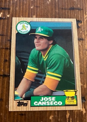 Jose Canseco, graded 8.5