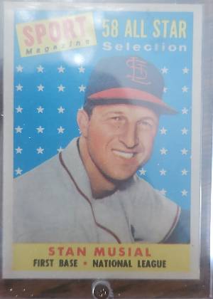 Stan Musial, graded 7.5