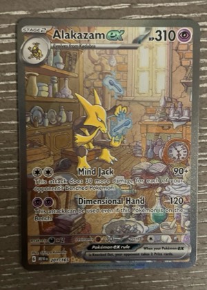 Alakazam ex - 201/165 graded 9