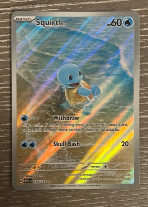 Squirtle - 170/165 graded 9.5
