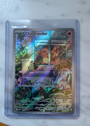 Charmander - 044 (Pokemon Center Exclusive) graded 8