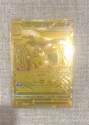 Mega Greninja ex, graded 9.0