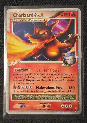 Charizard G Lv.X, graded 9.0