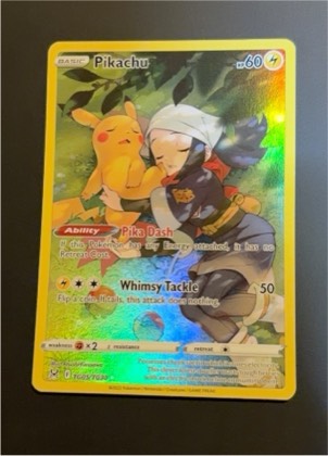 Pikachu, graded 9.5