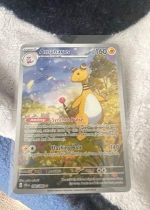 Ampharos, graded 7.5