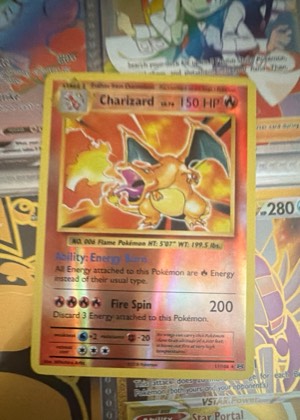 Charizard, graded 7.5