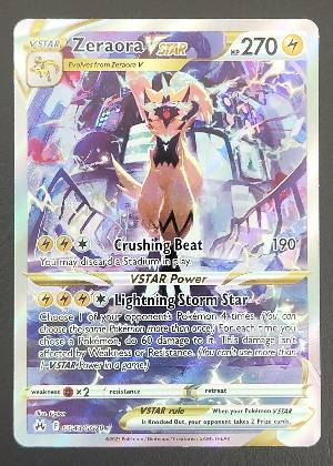 Zeraora VSTAR, graded 9.0