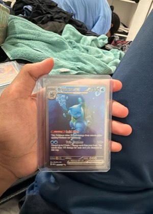 Blastoise ex graded 9