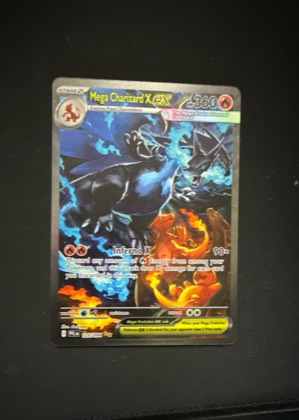 Mega Charizard X ex graded 9.5