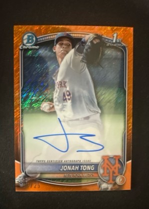 Jonah Tong, graded 5.0