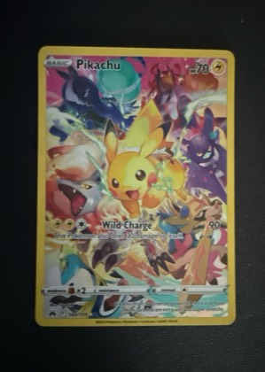 Pikachu (Secret), graded 9.0