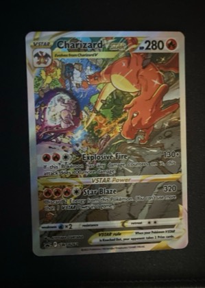 Charizard VSTAR, graded 9.0