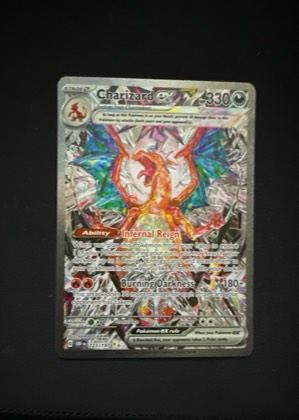 Charizard ex, graded 9.0