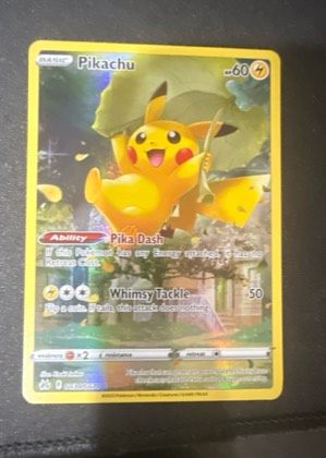 Pikachu, graded 9.0