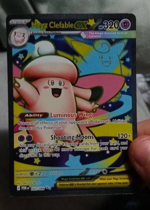 Mega Clefable ex - 103/088 graded 8.5