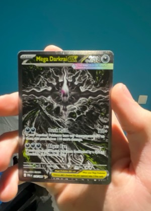 Mega Darkrai ex - 116/084 graded 6 & below