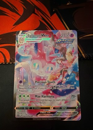 Sylveon VMAX graded 9