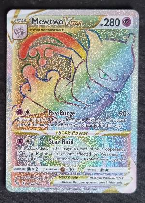 Mewtwo VSTAR (79) (Secret), graded 9.5
