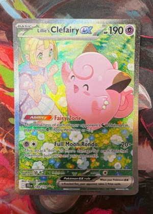 Lillie's Clefairy ex - 184/159 graded 9