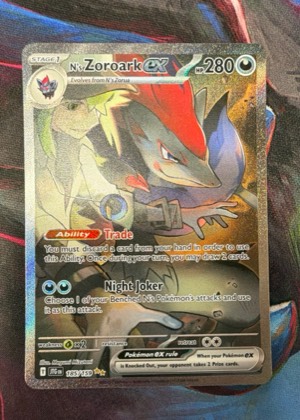 N's Zoroark ex - 185/159 graded 9