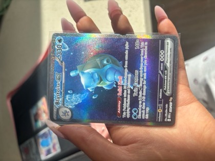 Blastoise ex, graded 9.0