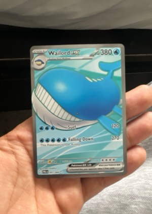 Wailord ex, graded 9.0