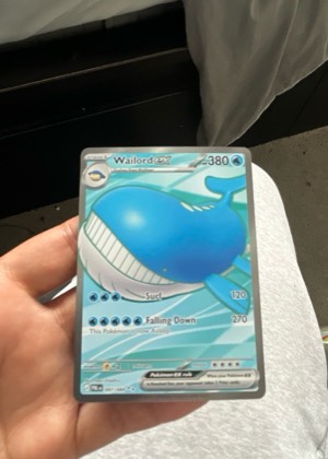 Wailord ex, graded 9.0