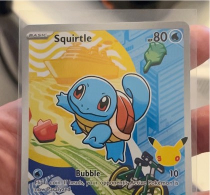 Squirtle graded 9