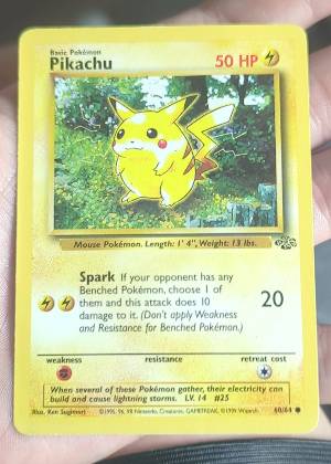 Pikachu graded 8