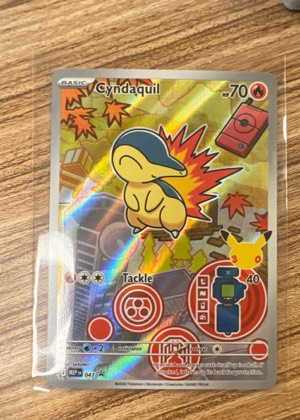 Cyndaquil, graded 9.5