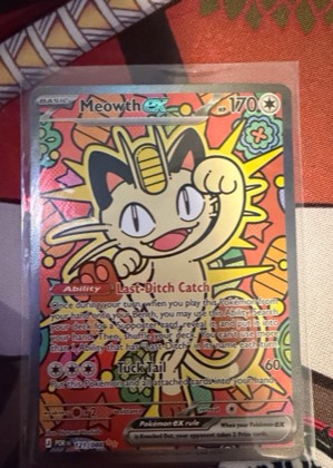 Meowth ex, graded 9.0