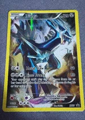 Dialga (Full Art Promo), graded 9.0