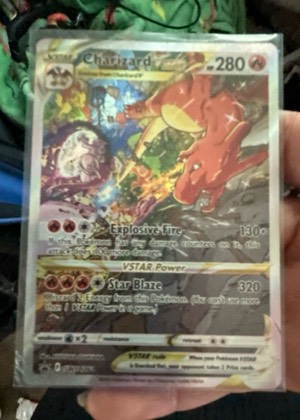 Charizard VSTAR, graded 8.0