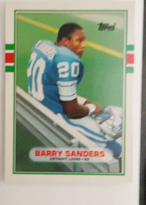 Barry Sanders, graded 8.5