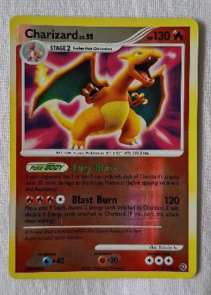 Charizard graded 6 & below