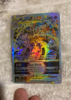 Mewtwo VSTAR graded 8.5