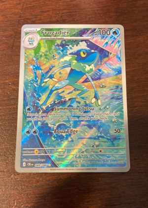 Frogadier, graded 9.5