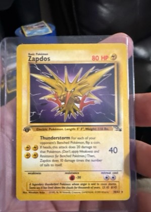 Zapdos, graded 8.0