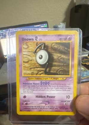 Unown [G], graded 8.5